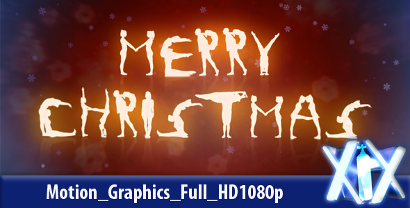 Merry Christmas Human Alphabet alt