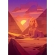 Egyptian Desert Ancient Sphinx Sculpture Pyramid - GraphicRiver Item for Sale