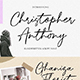 Christopher Anthony - GraphicRiver Item for Sale