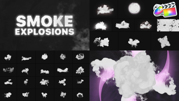 Smoke Explosions for FCPX alt