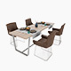 Dining Table Set 02 - 3DOcean Item for Sale