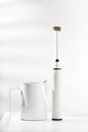 Milk frother and white pitcher. - PhotoDune Item for Sale
