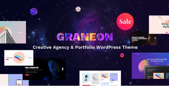 Graneon – Creative Artist Portfolio WordPress theme