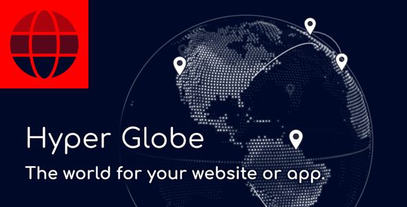 Hyper Globe - The world for your website or app