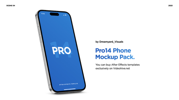Pro14 Phone Mockup Pack