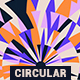 Circular Triangles Vector Backgrounds - GraphicRiver Item for Sale
