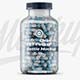 Clear Pills Bottle Mockup 750CC - GraphicRiver Item for Sale