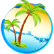Happy Caribbean Hot Hawaiian Summer