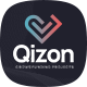 Qizon - Crowdfunding Projects PSD Template - ThemeForest Item for Sale