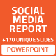 Digital Marketing and Social Media Report PowerPoint Template - GraphicRiver Item for Sale