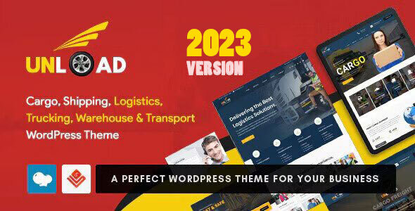 Unload – Cargo, Shipping, Logistics, Trucking, Warehouse & Transport WordPress Theme