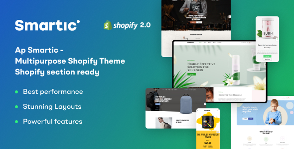 Ap Smartic - Multipurpose Shopify Theme