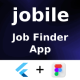 Jobile App ANDROID + IOS + FIGMA | UI Kit | Flutter | Online Job Finder App - CodeCanyon Item for Sale