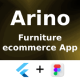 Arino ANDROID + IOS + FIGMA | UI Kit | Flutter | Furniture Ecommerce App | Free Figma File - CodeCanyon Item for Sale