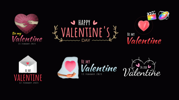 Valentines Day Titles Pack alt
