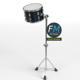 Rack tom drum mounted to a stand - 3DOcean Item for Sale