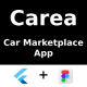 Car Market Place app | UI Kit | Flutter | Figma FREE | Carea - CodeCanyon Item for Sale