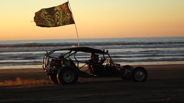 ATV on the beach