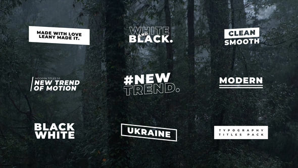 Modern Titles | FCPX alt