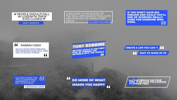 Quotes Titles 4.0 | After Effects alt