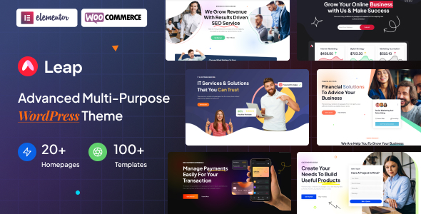 Leap – Multi-purpose WordPress Theme