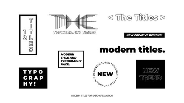 Modern Titles | Final Cut Pro alt