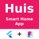 Smart Home App | UI Kit | Flutter | Figma FREE | HUIS - CodeCanyon Item for Sale