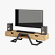 TV Cabinet Set 03 - 3DOcean Item for Sale