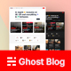 Elijah - Multipurpose Ghost Blog Theme - ThemeForest Item for Sale
