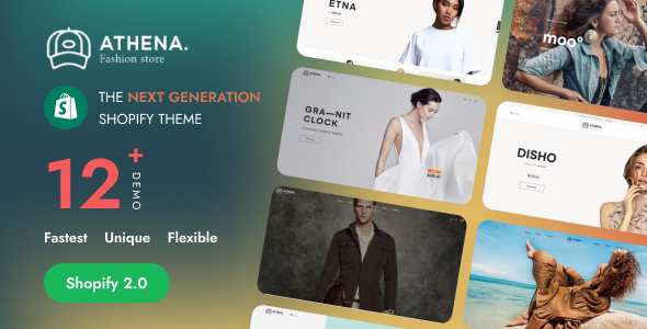 Athena Fashion Multipurpose Shopify Theme