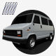 Fiat Ducato Passenger Van - 3DOcean Item for Sale