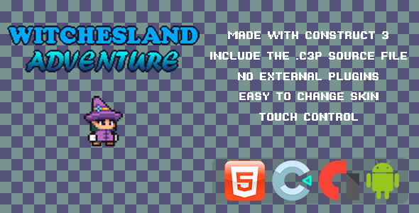 Witchesland Adventure - Template for Construct 3
