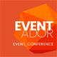 EventAdor Event Conference Marketing WordPress Theme - ThemeForest Item for Sale