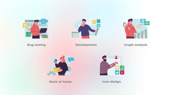 App development - Flat concept