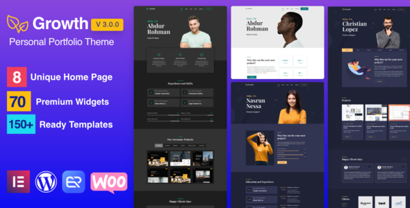 Growth - Personal Portfolio Theme