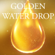 Golden Water Drop - VideoHive Item for Sale