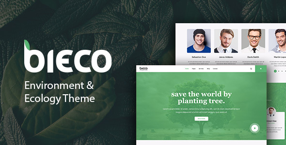 Bieco - Environment & Ecology WordPress Theme