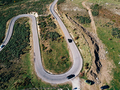 Aerial view of winding road - PhotoDune Item for Sale