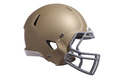 Gold football helmet isolated on white - PhotoDune Item for Sale