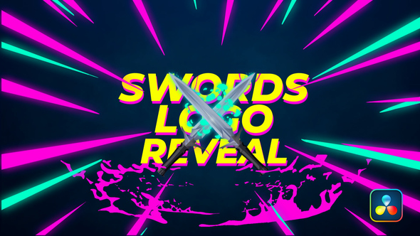 Swords Fight Gaming Logo Reveal