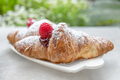 Croissants with jam and berries - PhotoDune Item for Sale