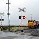 Train Rail Crossing