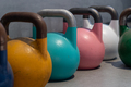 At home gym including kettlebell weights - PhotoDune Item for Sale