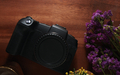 The digital camera on the wooden floor - PhotoDune Item for Sale