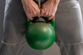 At home gym including kettlebell weights - PhotoDune Item for Sale