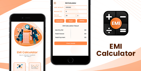 EMI Calculator  || iOS Swift | XCode | AdMob