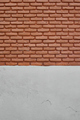 Wall mixed between cement and brick - PhotoDune Item for Sale