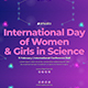 International Day Of Women & Girls In Science - VideoHive Item for Sale