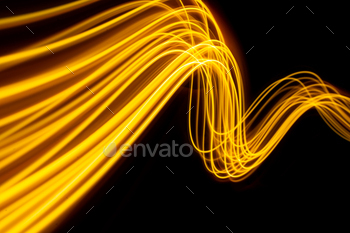 ng lines banner design. Abstract modern technology background. Velocity concept. High quality photo