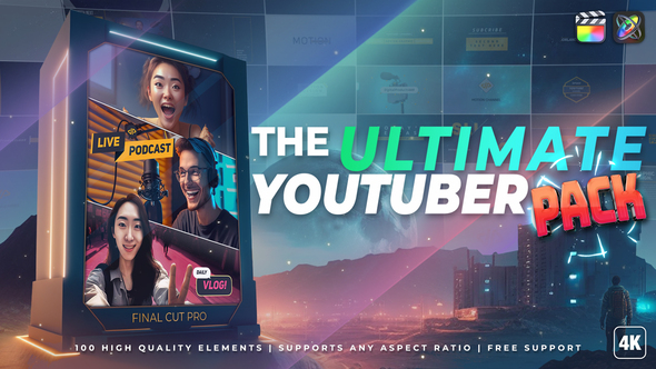 The Ultimate YouTuber Pack - Final Cut Pro X